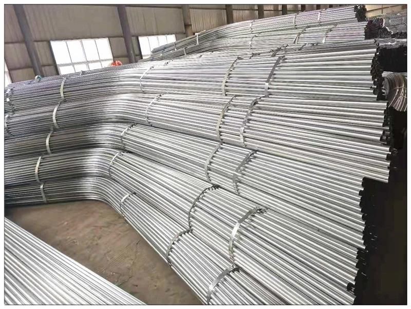 Best Selling Q235/Q195/Q345 China Galvanized Seamless Steel Pipe Used for Greenhouses