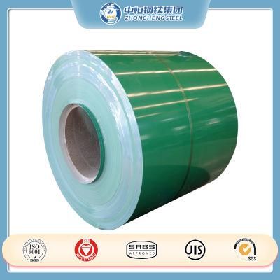 PPGI/PPGL Color Coated Galvanized Galvalume Steel Coil Green Color Ral 6000 Series
