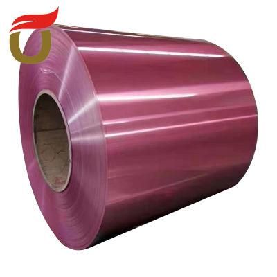 ASTM Galvanized Color Coated Steel Coil 0.12 ~ 6.0 mm Thickness