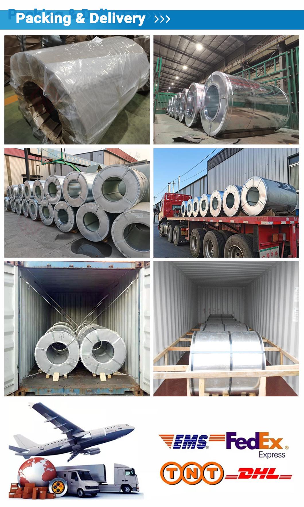 Galvanized Steel Coil/Strip 4mm 5mm DC53D+Z S220 250 Galvanised Sheet/Strip