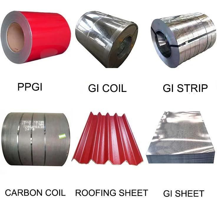 ASTM A653A G60 SMP Coating 0.35mm Galvanized Gi Zinc Coating Iron Metal Roofing Sheet