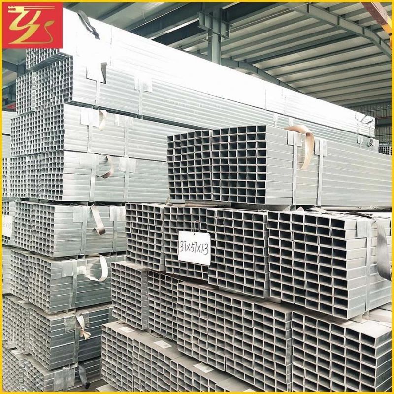Square Rectangle Steel Hollow Section Tube Q235 Welded Tube