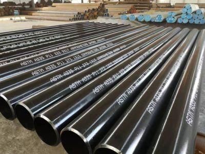 Seamless Alloy SA333 A334 Gr. 6 Gr. 4 Steel Pipe