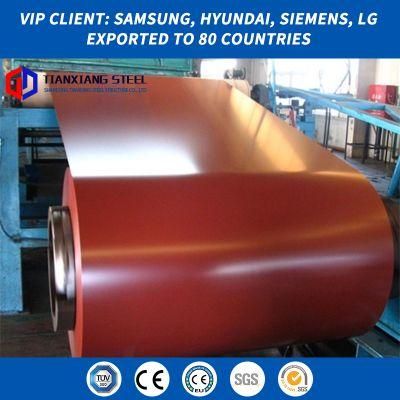 Color Coated Prepainted Metal Roll Paint Galvanized Zinc Coating PPGI PPGL Steel Coil
