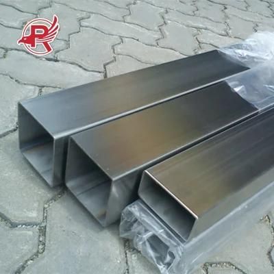 304 316 Stainless Steel Rectangular Tube Pipe Welded