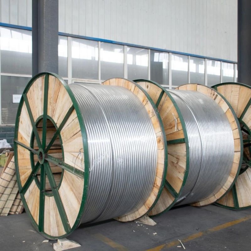 Galvanized Steel Wire Strand 7*2.65mm for ACSR Core with ASTM B 498 475 Standard Guy Wire Stay Wire Cable Gsw