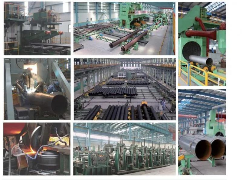 SSAW/Sawl API 5L Spiral Welded Carbon Steel Pipe Natural Gas and Oil Pipeline Building Material Carbon Steel Pipe Galvanized Steel Pipe