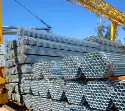 Hot Dipped Galvanized Gi Steel Pipe/ Galvanized Steel Pipe Pole for Sale