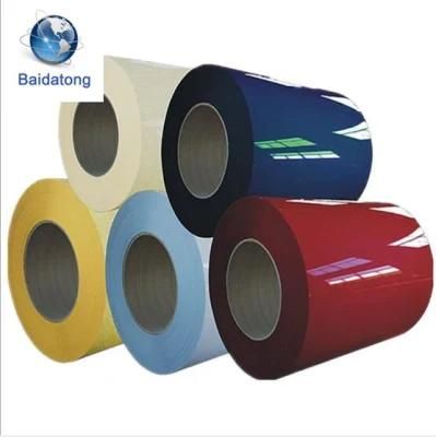 Prepainted Dx51d PPGI Steel Coil Color Coated Galvanized Steel Coil