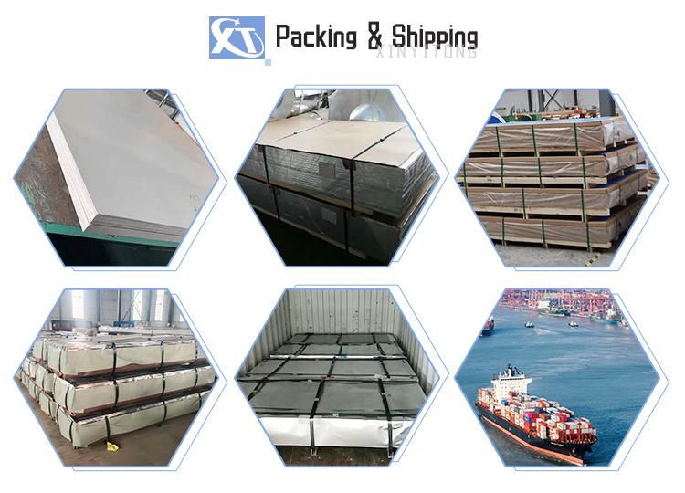 ASTM A240 304/310S/309S/316L/317L/321/347H/2205/2507 Stainless Steel Plate for Building Material