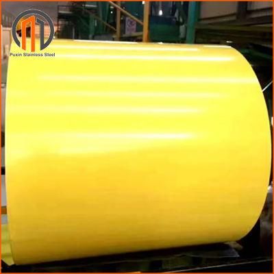 0.3*1250 mm PPGI PPGL Prepainted Gi Gl Steel Coils Color Coated Coil