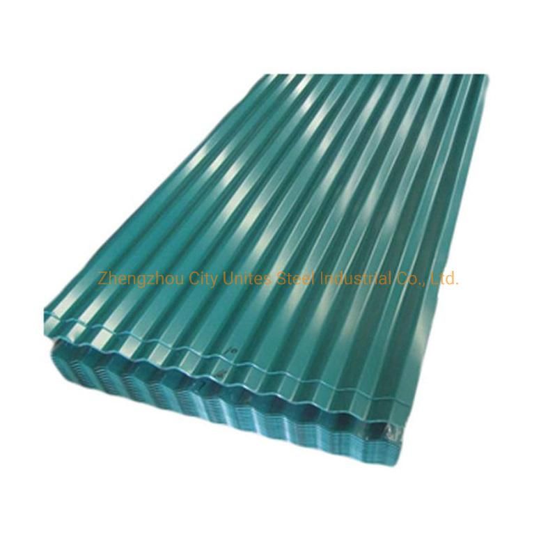 Corrugated PPGI Iron Roof Sheet Prepainted Galvanized Steel Roofing Tile