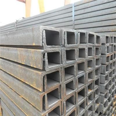 Q235 Hot Rolled Black Carbon U Channel Steel Bar