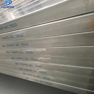 Good Service DIN Construction Jh Steel Galvanized Pipe ERW Budiling Material Tube
