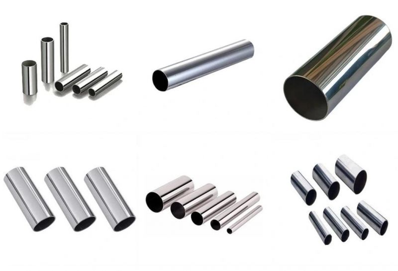 201 304 316 316L 904L 2205 310S 2520 254 Round Square Rectangle Rectangular Stainless Steel Pipe