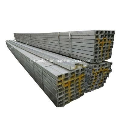 Galvanized and Black Cold Bend Structural Steel C Channel Profile