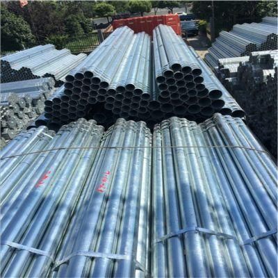 Q235 48.3*4 mm Gi Scaffold Pipes Stock Galvanized Steel Pipe
