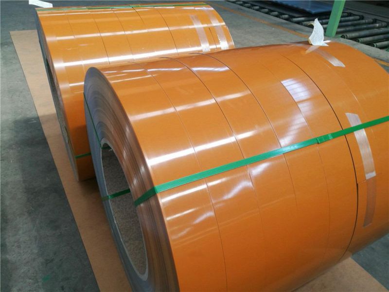 Prepainted Galvalume Steel Coil / PPGI Slit Strip ASTM Standard Price 0.7*158mm