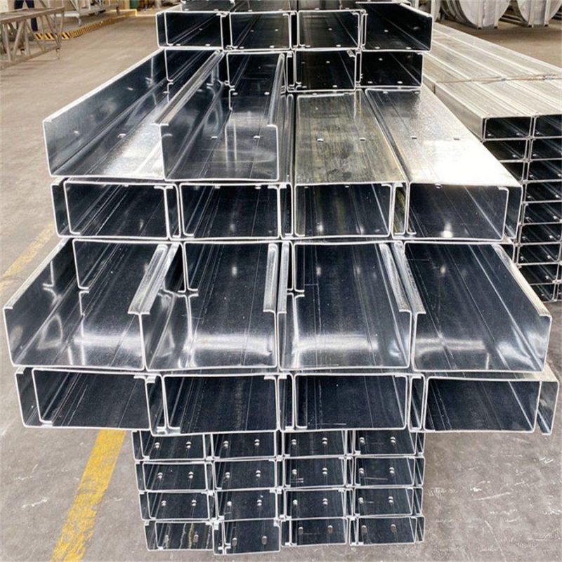Steel Structure Roof Purlins C Shape Purlins Hot Rolled Steel Channel Purlins
