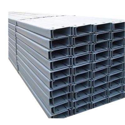 Steel Frame Cold Bending Formed C Type Steel Channel with Holes