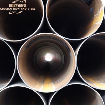 China Good Quality EXW API 5L 28 Inch Large Sizes SSAW Steel Pipe Spiral Steel Pipe