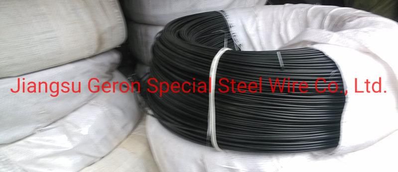 High Hardness Corrosion Resistant High Density Black Brush Steel Wire&Wire Rod