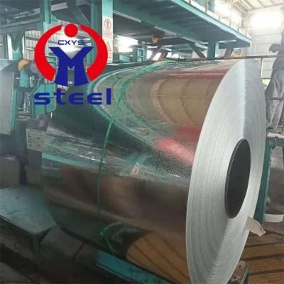 Factory Spangle Coating Galvanized Steel Strip Coil with Construction Area