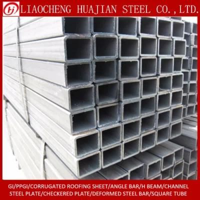 Q235B Carbon Steel Pipe Square Tube with Galvanized