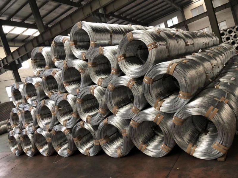 0.5mm 0.6mm 1.6mm Hot DIP Gi Steel Wire Rope Binding Electro Galvanized Stranded Wire Galvanized Iron Wire