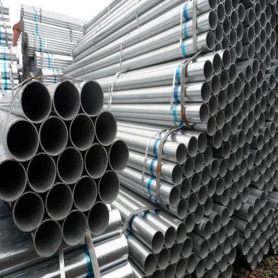 Greenhouse Used Pre Galvanized Round Hollow Section Steel Pipes Factory