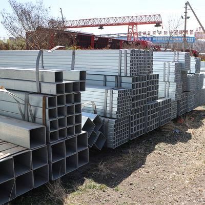 20 2 3 10 Inch Feet Galvanized Steel Square Tube Seamless Steel Pipe Price Hot DIP Carbon Sch 40 Iron Pipe Welded Gi Building Material