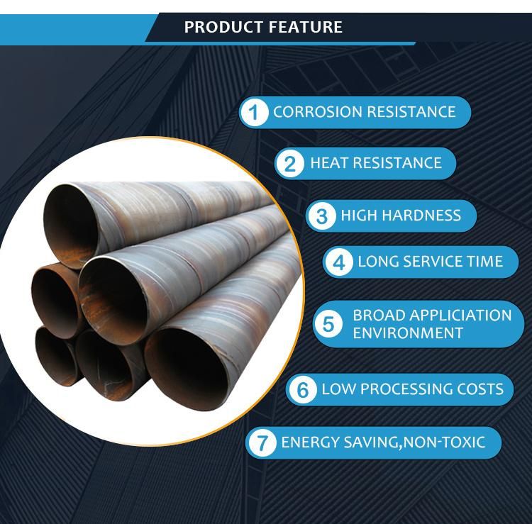 Hollow Round Steel Tube Q195/Q235/Q345/Q390/Q420/S235jr Carbon Steel Pipe Tube