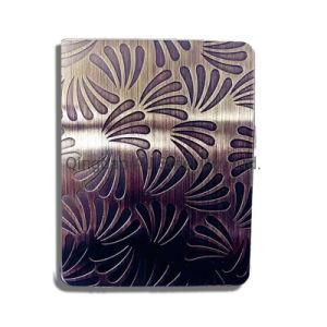 201 Grade Decorative Etched Metal Stainless Steel Sheet