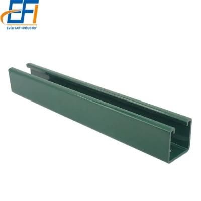 Slotted Galvanized Steel Beam Sizes U Channel