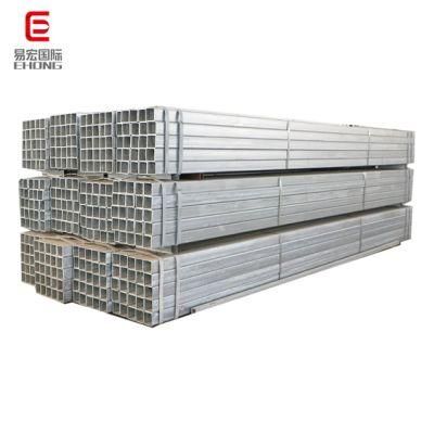 Ss400 ASTM500 S275jr 4 Inch Galvanized Square Steel Pipe Manufacturer
