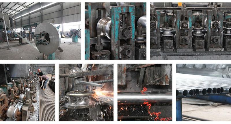 ASTM Standard Q235 Q195 S355 Carbon Steel Hot Dipped Galvanized Round Pipe