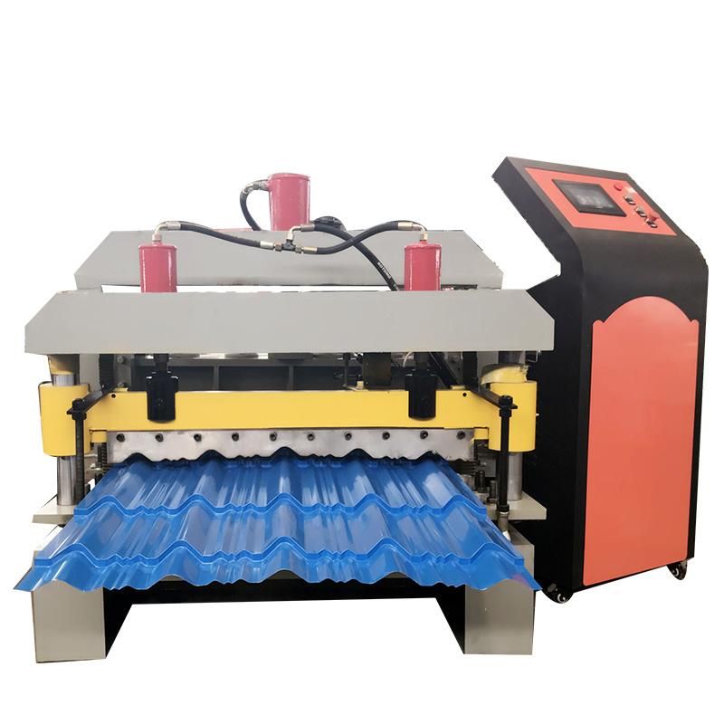 Wall Panel Press Tile Roof Sheet Steel Tiles Making Machine