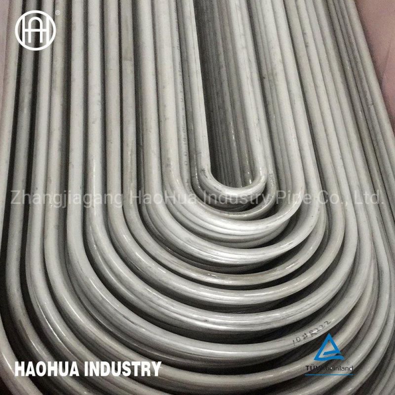 ASTM A269 ASTM A213 ASTM A270 316 U Bend Seamless Stainless Steel Tube Coil Tubing U Tube