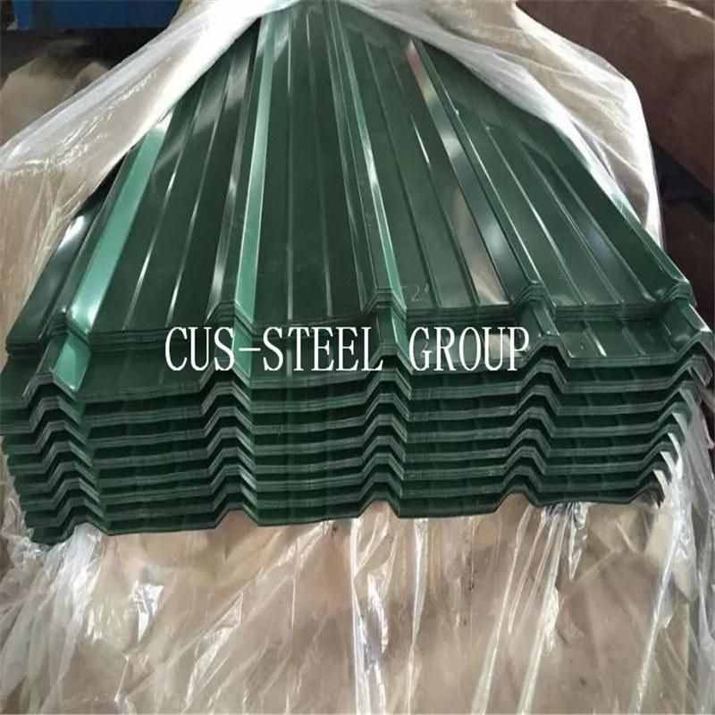 Corrugated PPGI Iron Roof Sheet Prepainted Galvanized Steel Roofing Tile