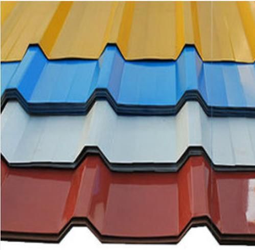 PPGI Color Coated Panel Plate Color Panel Plate Housing Construction Color Panel Roofing Plate Colorful Zinc Coated Roofing Panel Plate