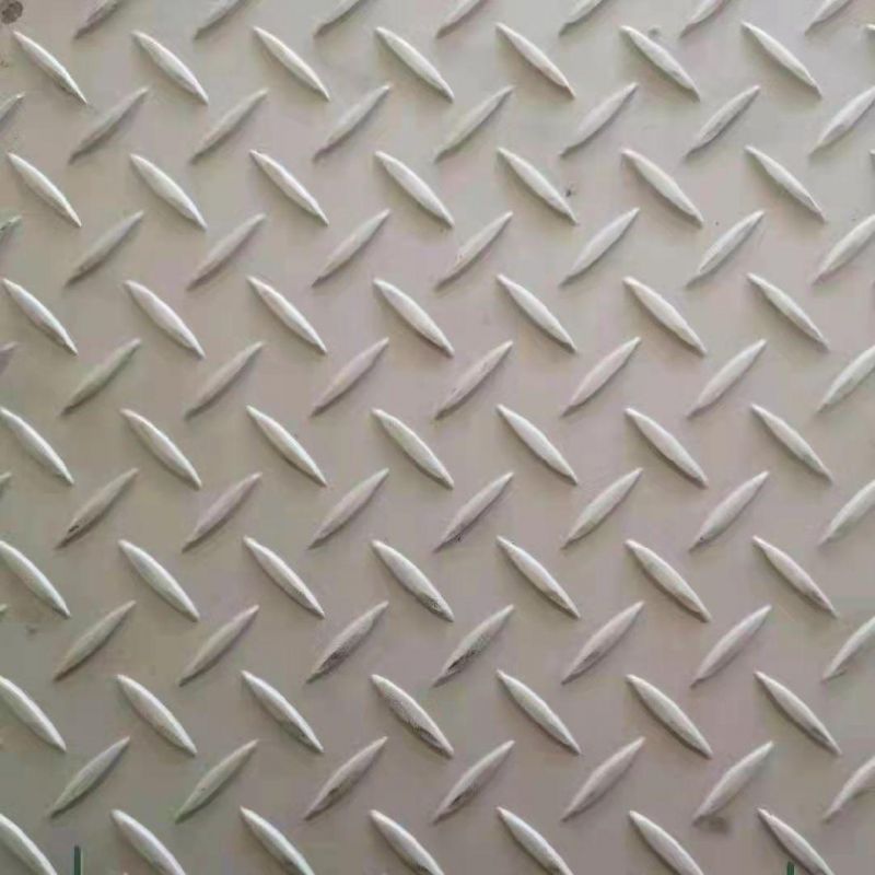 3.0mm Inox SS304 Stainless Steel Flat Checker Sheet Durbar Floor Plate with Willow Leaf Pattern