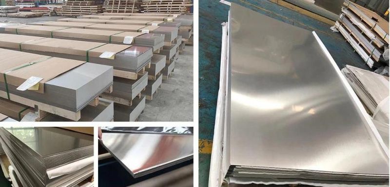 Customized Cold/Hot Rolled ASTM 201 202 430 310S 316 321 304 Mirror/Embossed//Checkered Stainless Steel Plate