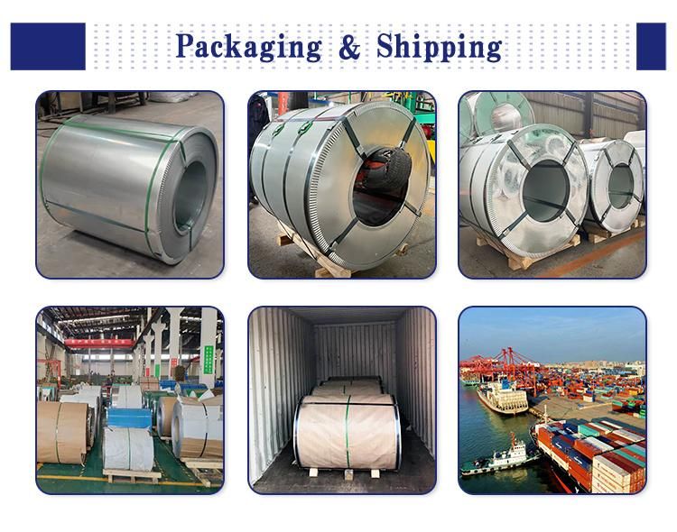 China Supplier Hot Dipped Slit Galvanized Steel Coil with Spangle