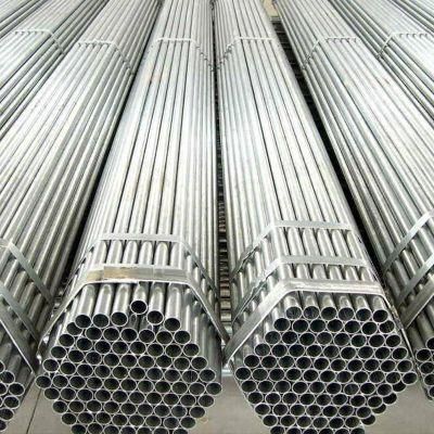 GB/ASTM/BS Threaded Galvanized/Zinc Coated Steel Round Rectangular Pipe/Tube