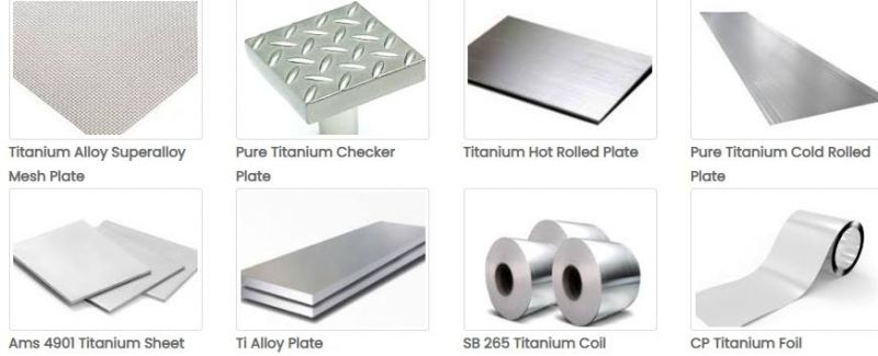ASTM B265 AMS 4900 AMS 4901 Titanium Plate