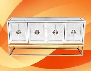 Zhaohui Zhdc297 Antique 4 Door Mirrored Buffet Table