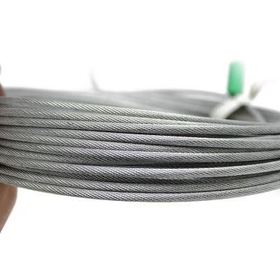 1.5mm 6X7 Iwrc Galvanised Steel Wire Rope