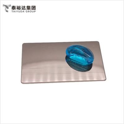 Best Standard Cooper PVD Color Coated Satin Finished 1219X3048mm Austenitic Stainless Steel Plate