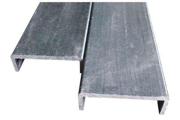 Hot Rolled Galvanized U Shaped Iron Steel Channel