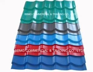 0.15/0.18*665mm Africa Prepainted Steel Roofing Profile/PPGI Corrugated Color Roofing Sheet for Steel House